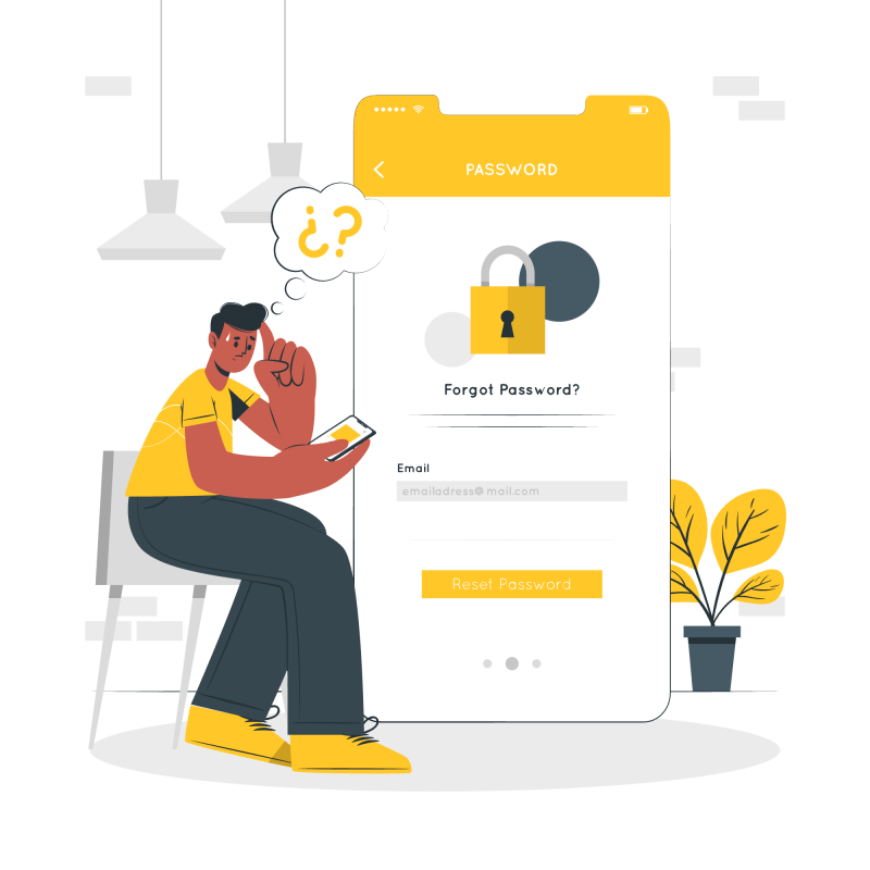 Forgot Password Page Image